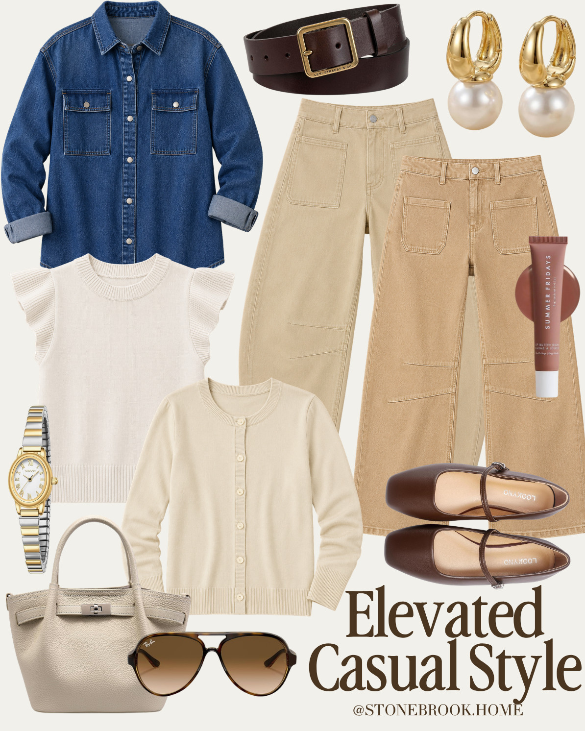 Luxe Denim Style, Barrel Leg Jeans, Neutral Outfit, Elevated Casual Style, French Girl Style, Denim Jacket Outfit, Quiet Luxury Fashion, Classic Style Outfit, Feminine Casual Outfit, Chic Everyday Style, Neutral Capsule Wardrobe, Timeless Fashion, Minimalist Outfit, Smart Casual Style, Old Money Style, Casual Chic Outfit, European Style Outfit, Sophisticated Casual Wear, Modern Classic Fashion, Effortless Style Outfit

#LTKgrwm #LTKootd #LTKSeasonal
