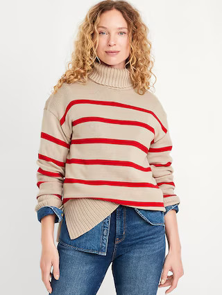 Turtleneck Tunic Sweater | Old Navy (US)