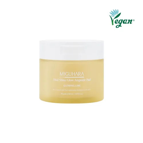 MIGUHARA - Vital Shine Glow Ampoule Pad | YesStyle Global