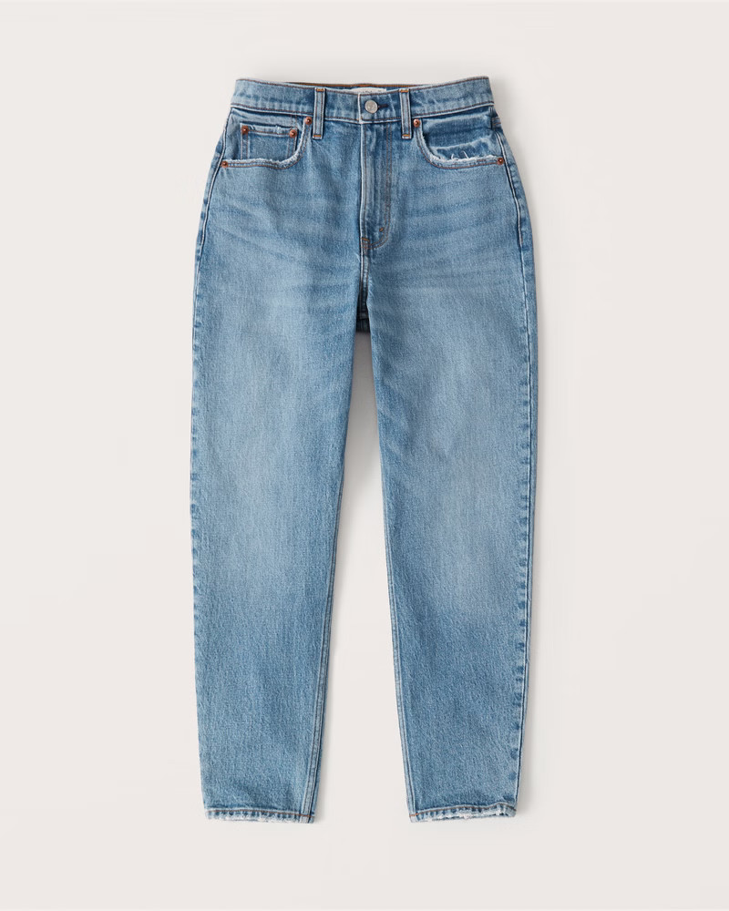 High Rise 80s Mom Jeans | Abercrombie & Fitch (US)