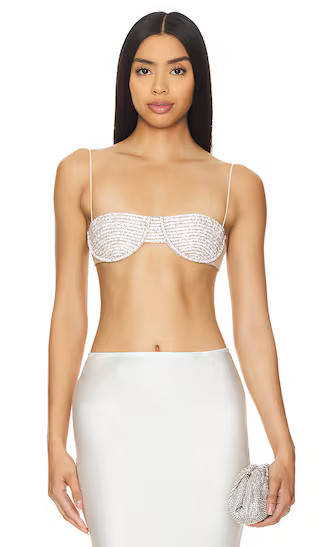 Midnight Bra in Crystal | Revolve Clothing (Global)