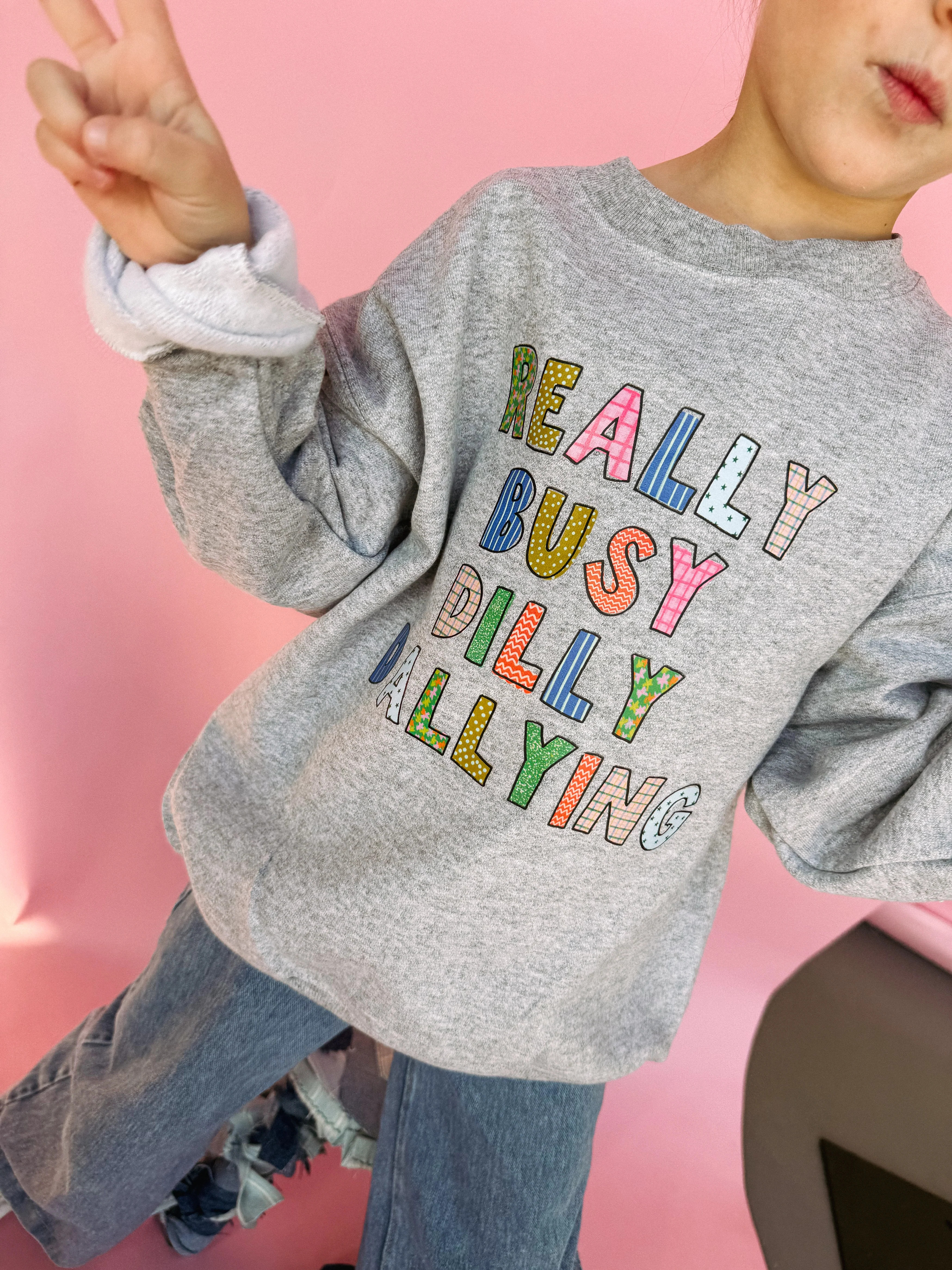 ETTA OG | youth dilly dally sweatshirt | Etta+East