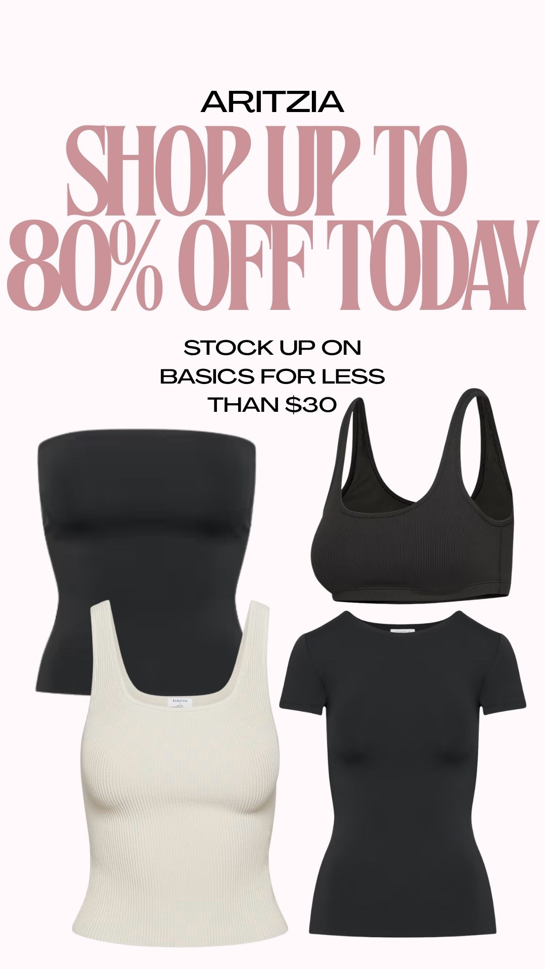 Why is nobody talking about this sale?! Stock up on basics now 🤍




#LTKdayinmylife #LTKootd #LTKgrwm