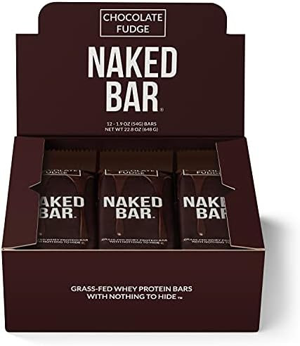 Amazon.com : NAKED Peanut Butter Crunch Protein Bars - High Protein Snacks Made with Grass-Fed Wh... | Amazon (US)