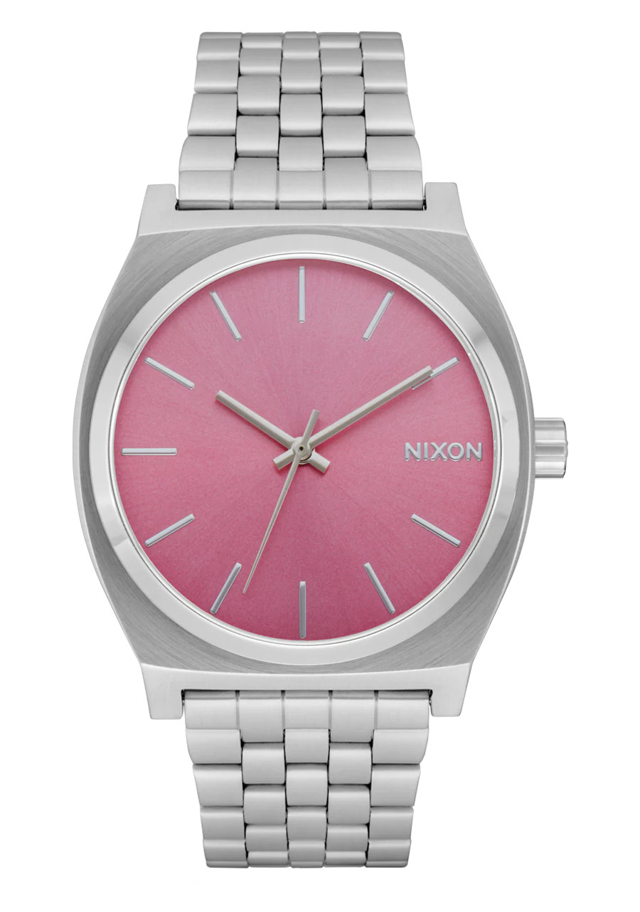 Time Teller Watch | Silver / Pink | Unisex | Nixon (US & Canada)