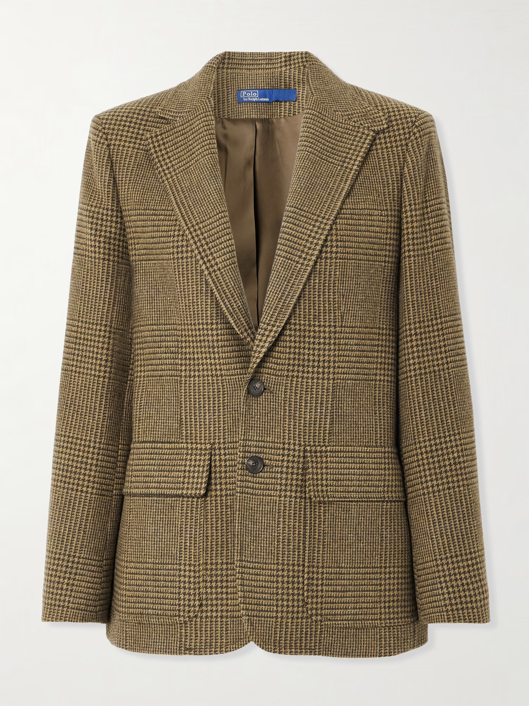 Checked wool-blend tweed blazer | NET-A-PORTER (US)