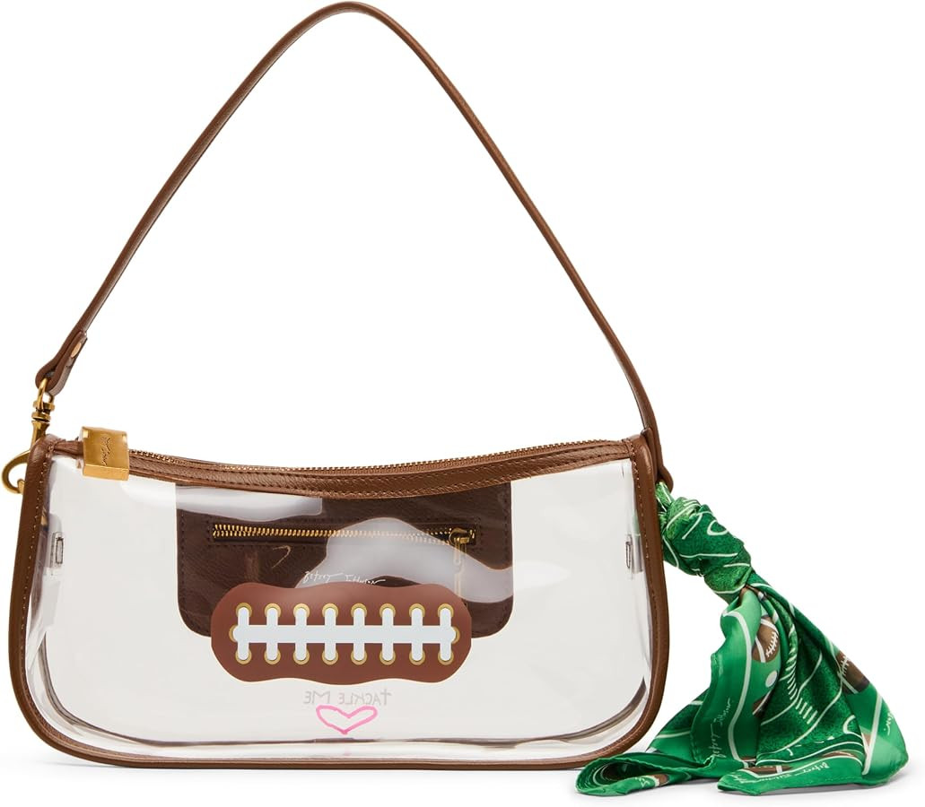 Betsey Johnson Miss Touchdown Clear Shoulder Bag | Amazon (US)