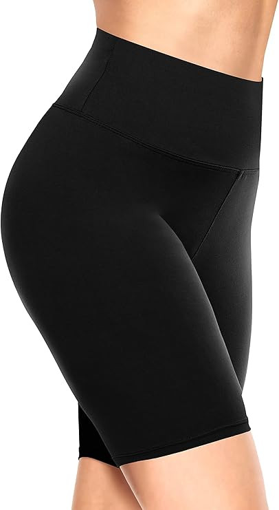 TNNZEET Biker Shorts Women - 8"/5"/3" High Waisted Tummy Control Workout Gym Spandex Booty Yoga V... | Amazon (US)