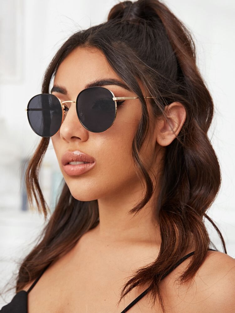 Metal Frame Sunglasses | SHEIN