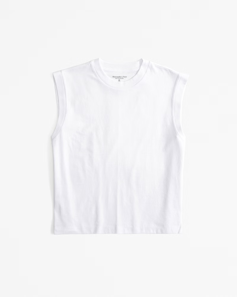 Women's Premium Polished Easy Tank | Women's Tops | Abercrombie.com | Abercrombie & Fitch (US)