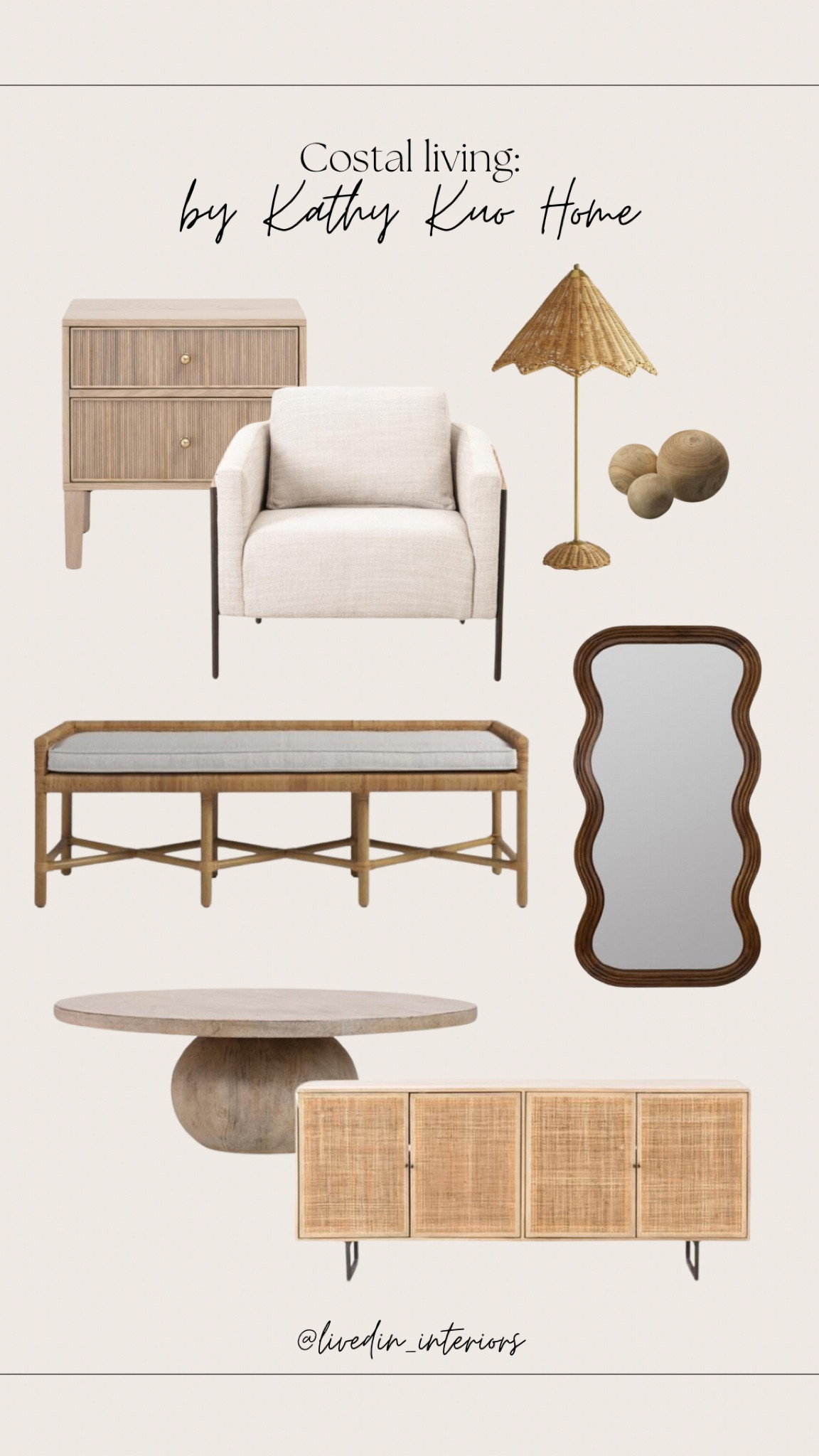 [ad] My favorite goodies from the coastal living line from Kathy Kuo Home #lovewhereyoulive

Coastal vibes, beach house, Nancy Myers, interior, living, home decor, rattan furniture, wicker furniture, primary bedroom, furniture, bench, neutral home

#LTKHome #LTKSaleAlert #LTKGiftGuide