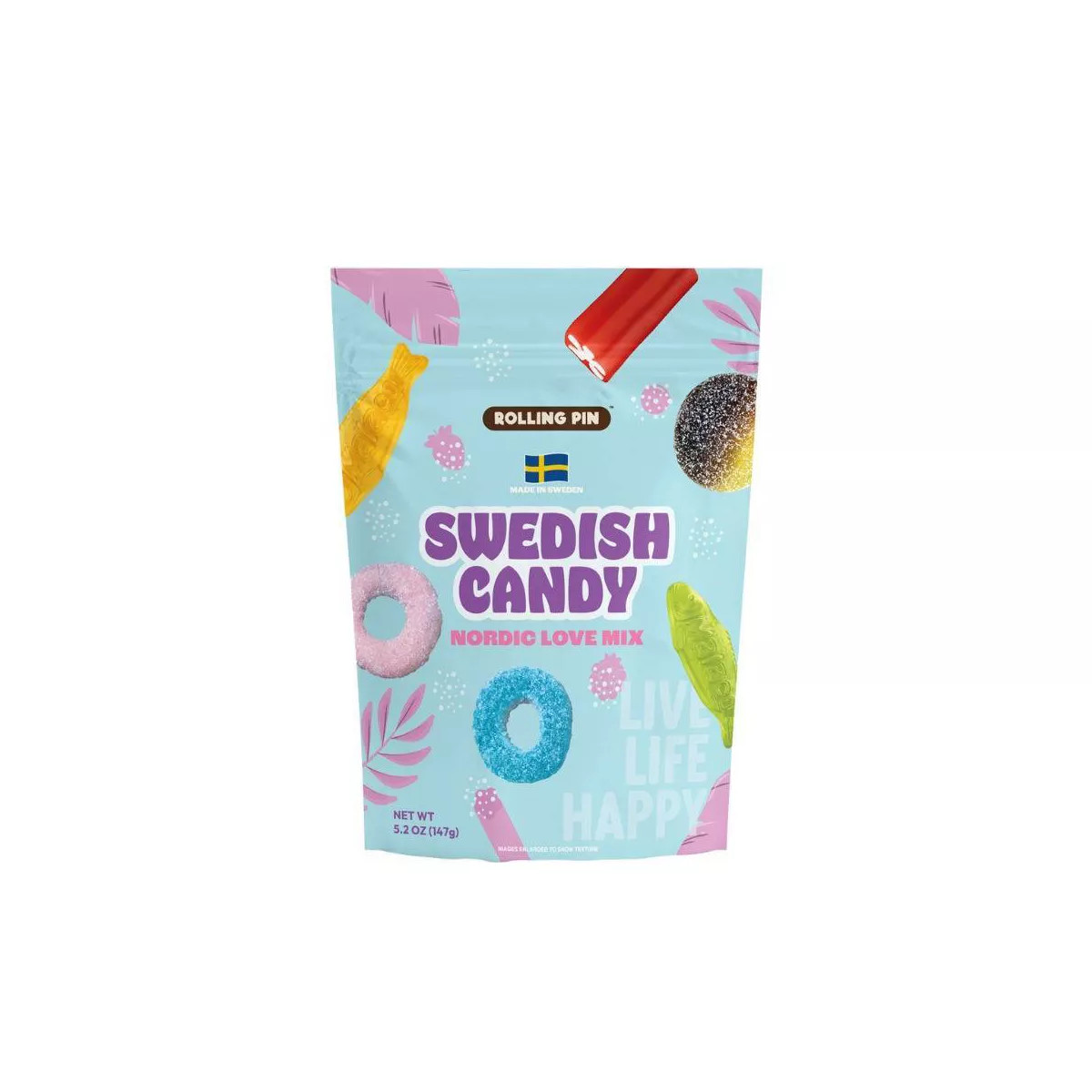Rolling Pin Nordic Love Gummy Swedish Candy - 5.2oz | Target