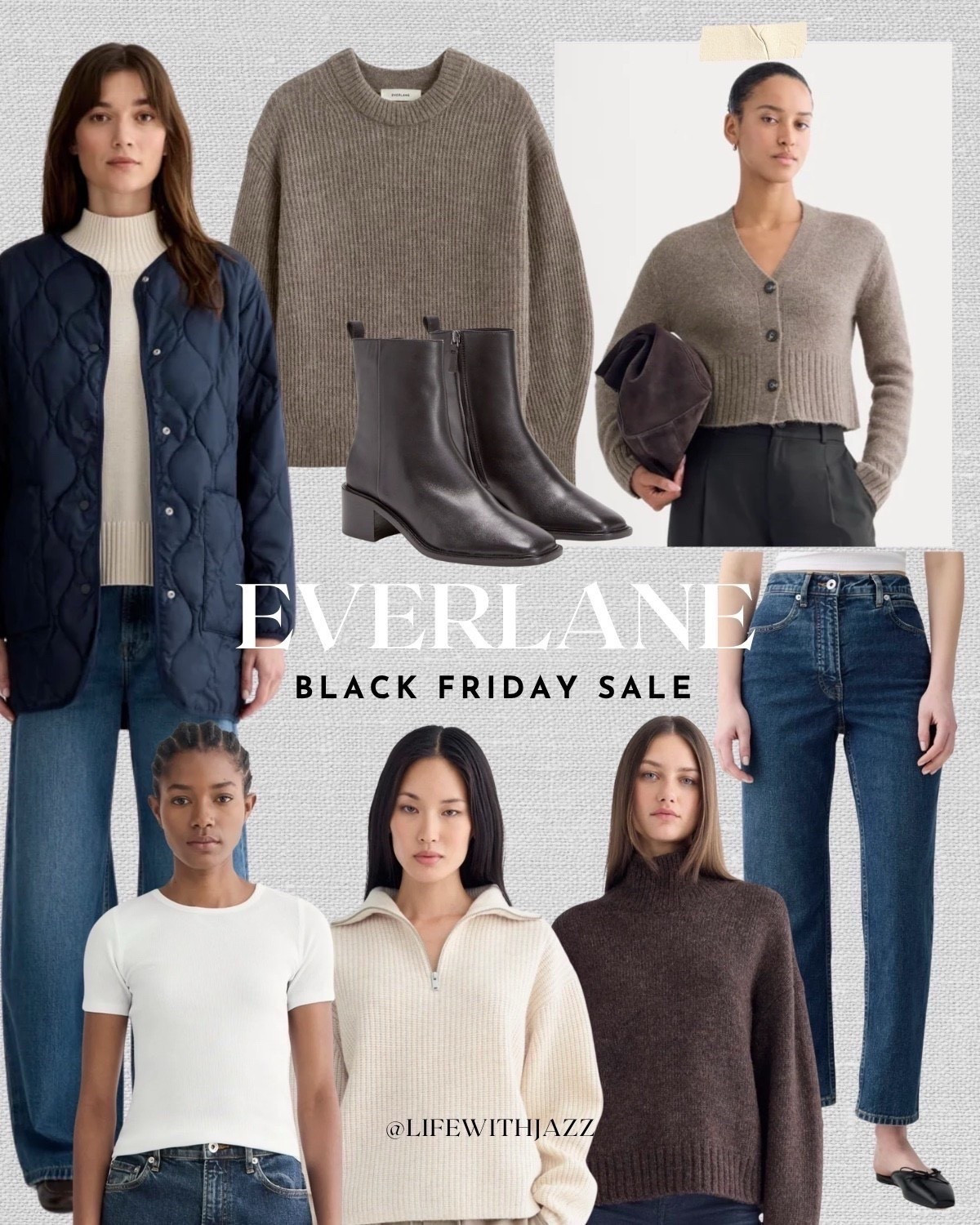 Everlane’s bf/cyber Monday sale was extended — 40% off everything! Sale ends 12/2

TODAY ONLY: 50% off tees & fleece 

#LTKSaleAlert #LTKGiftGuide