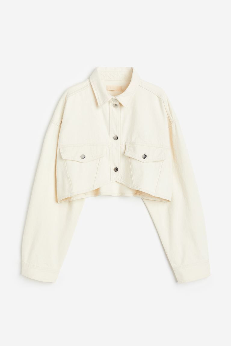 Cropped denim jacket | H&M (US)