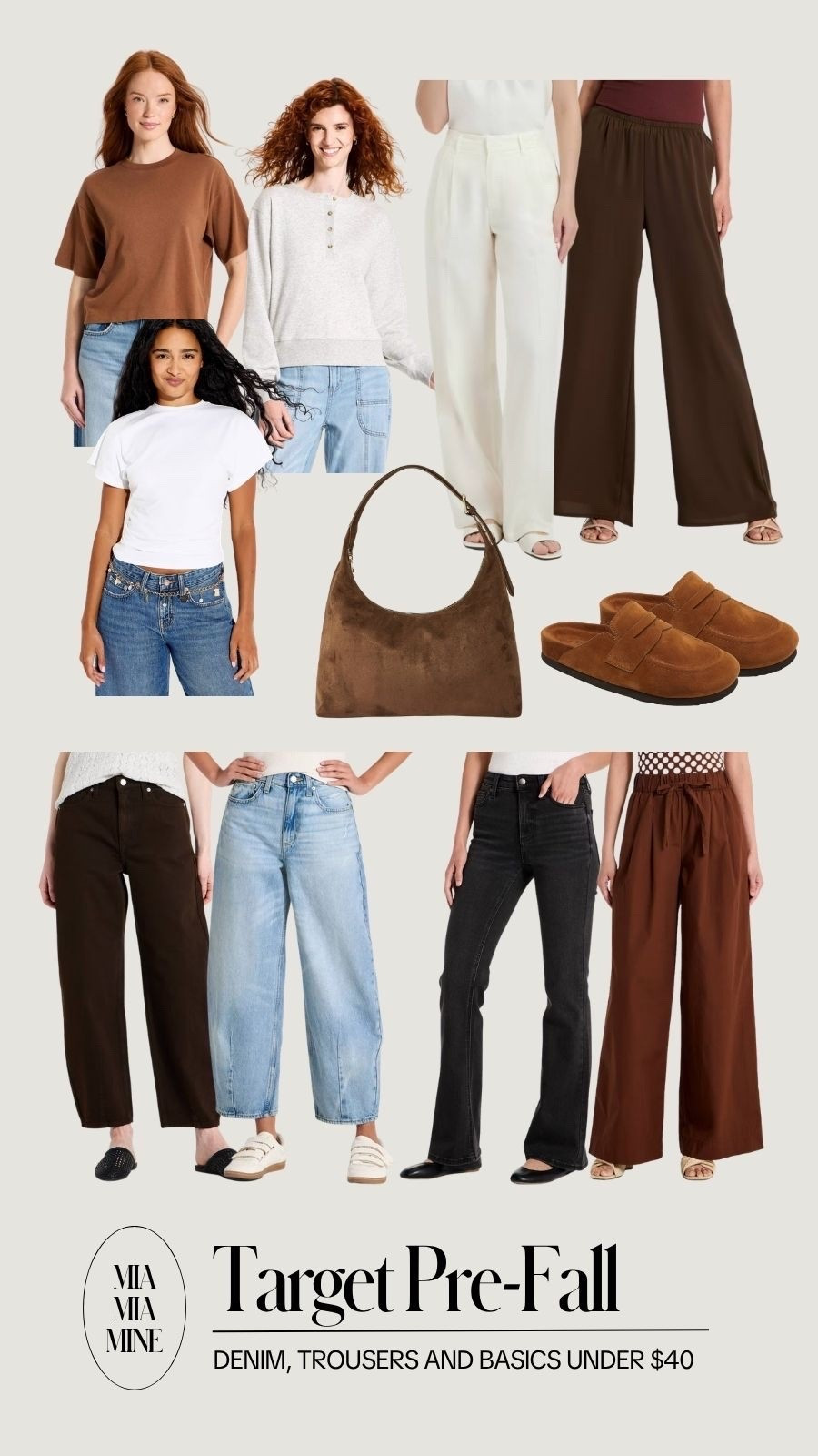 Target pre-fall finds
Target barrel jeans, Target brown jeans, wide leg pant, affordable tops and more

#LTKSeasonal #LTKOver40 #LTKmomlife