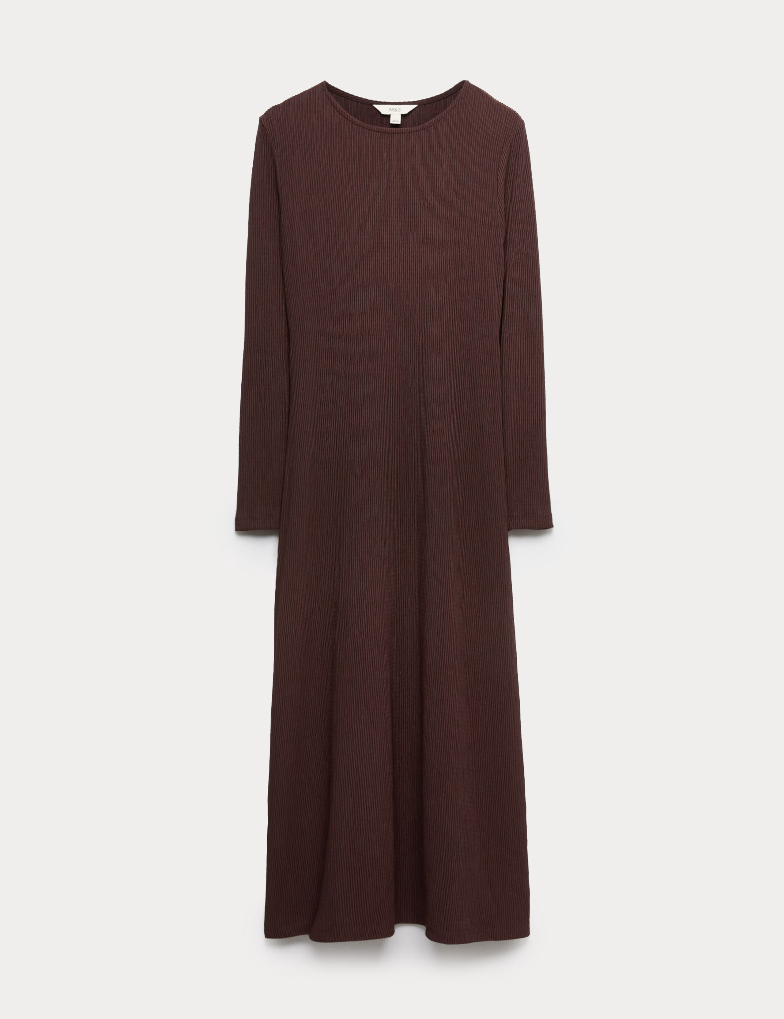 Jersey Plisse Midaxi Skater Dress | Marks & Spencer (UK)