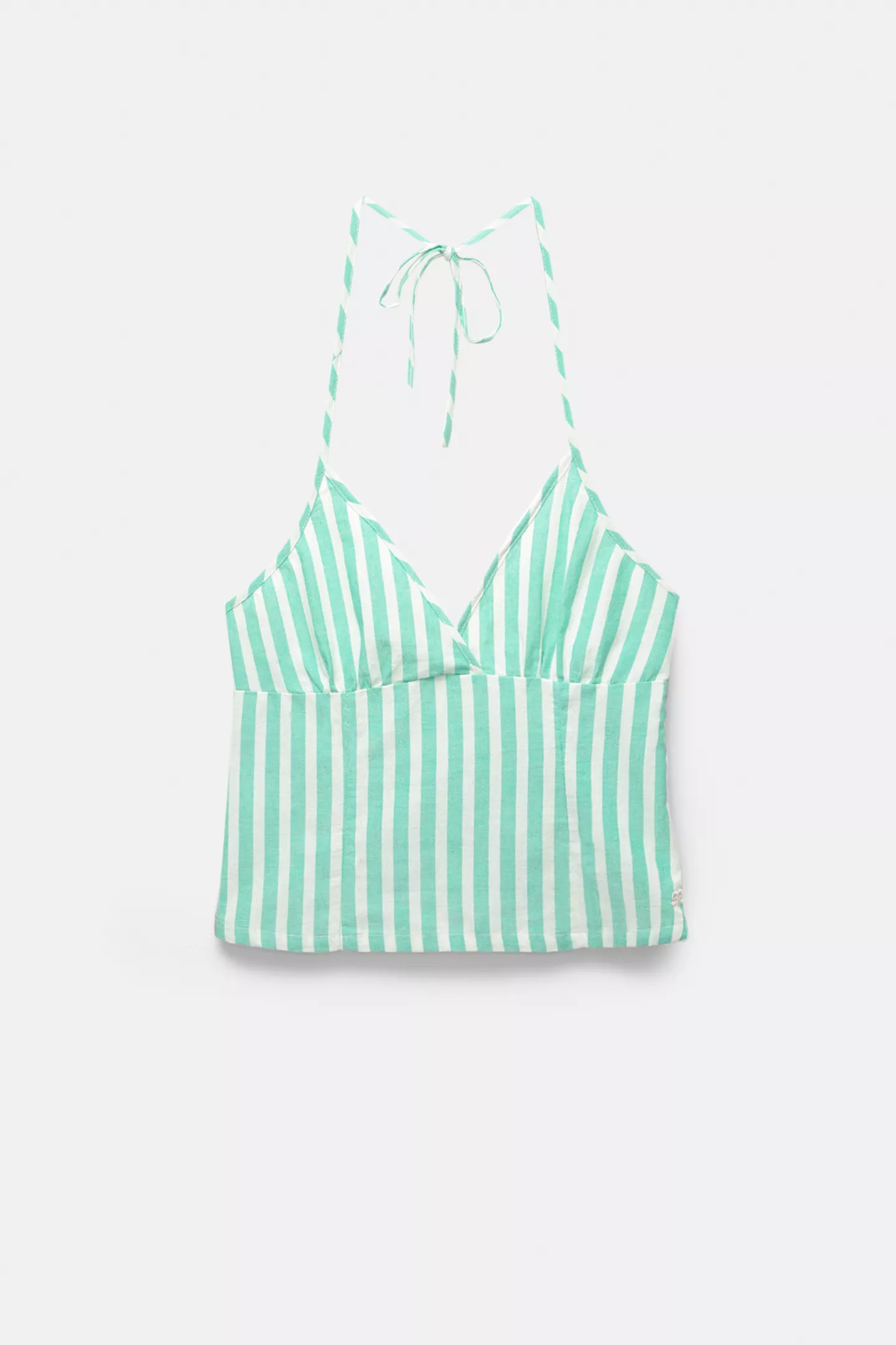 Striped halter top | PULL and BEAR UK