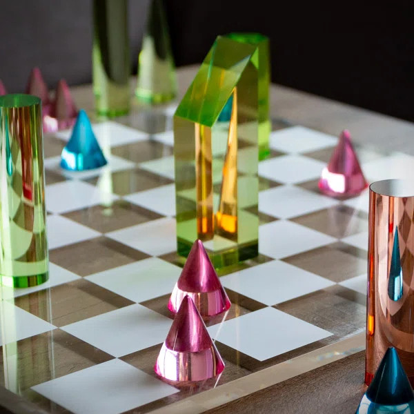 Trademark Games 2 Player Acrylic Chess | Wayfair North America