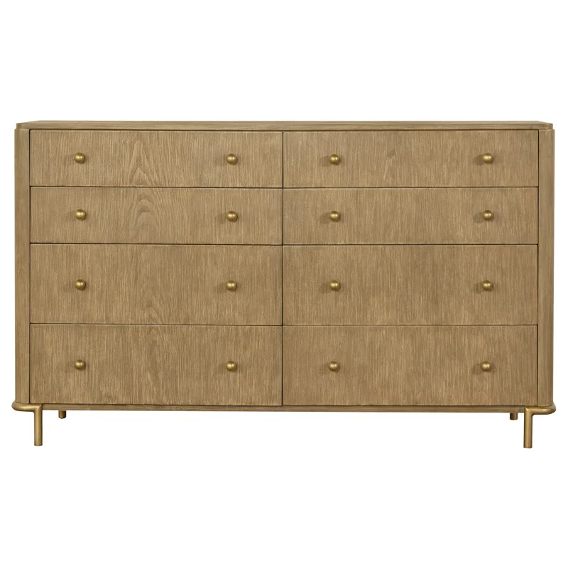 Maxine 8-Drawer Double Dresser | Wayfair North America
