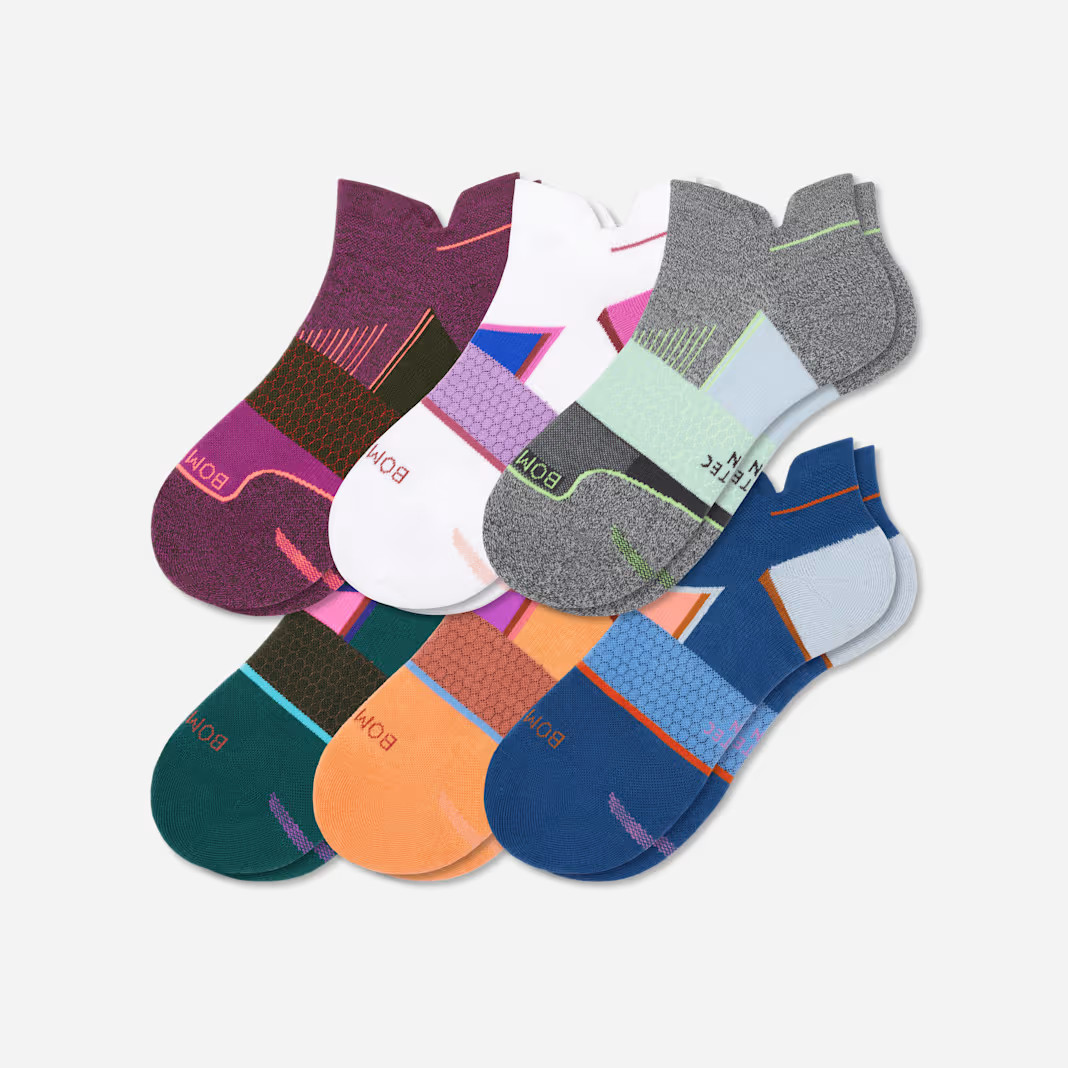 Women's Running Ankle Sock 6-Pack | Bombas