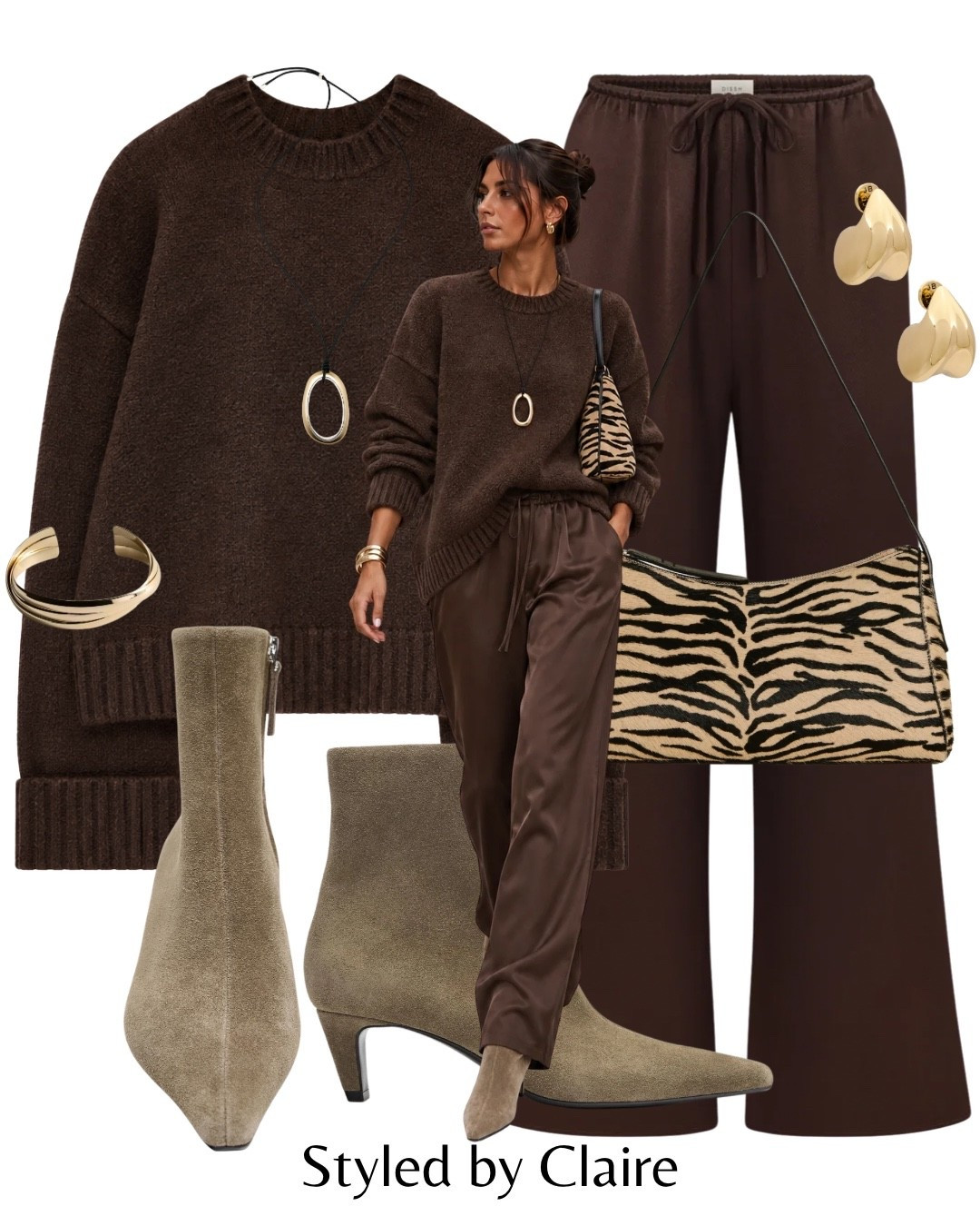 BORG JUMPERS🐻
Tags: date night girls brunch special occasion brown teddy knit chunky sleeve pretty lavish satin trousers kitten suede boots Zara zebra bag reformation gold jewelry fashion outfit ideas

#LTKdatenight #LTKshoes #LTKstyletip