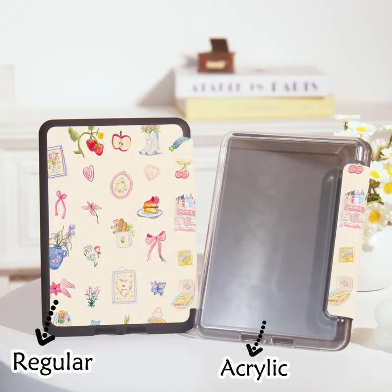 Cute Elements Kindle Personalized for Case Paperwhite 1/2/3/4, Paperwhite Case, Paperwhite 6“, ... | Etsy (US)