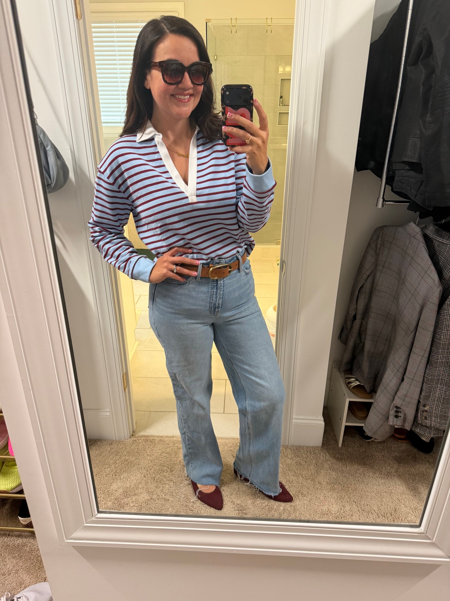 Snagged some cute stuff at the Evereve sale including this super cute rugby shirt! 

#LTKMidsize #LTKOver40 #LTKdayinmylife