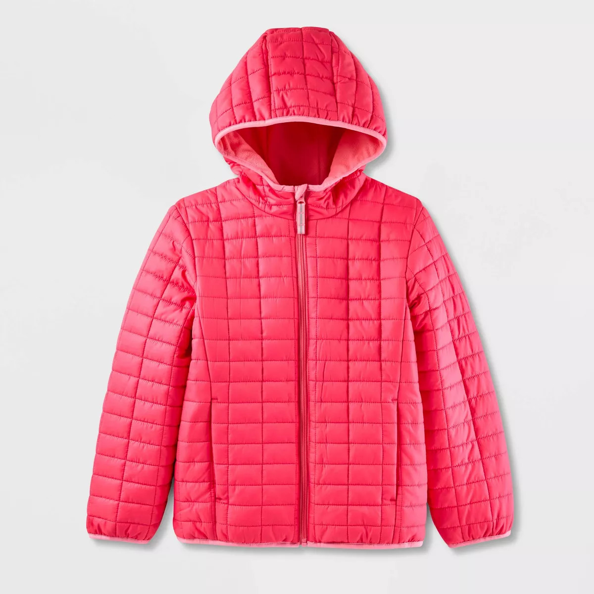 Kids' Solid Puffer Jacket - Cat & Jack™ | Target