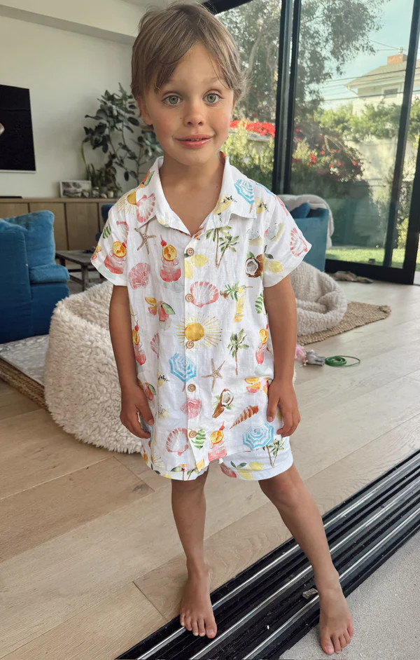 Lil Easy Shorts ~ Seaside Treasures | Show Me Your Mumu