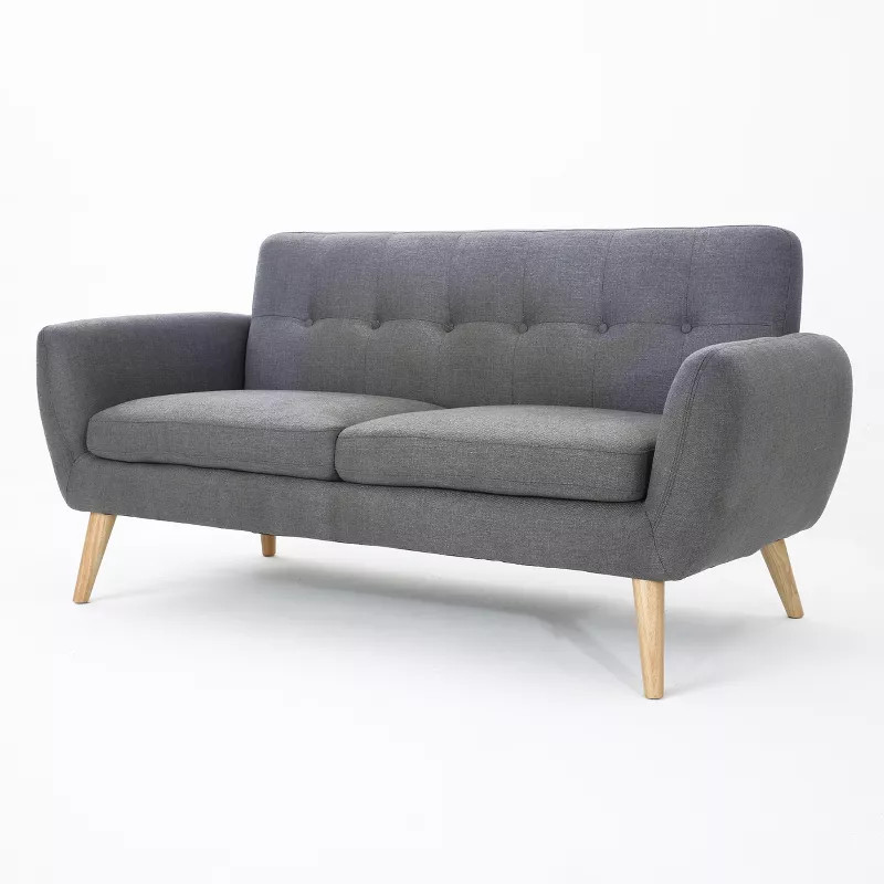 Josephine Mid-Century Modern Petite Sofa - Christopher Knight Home | Target