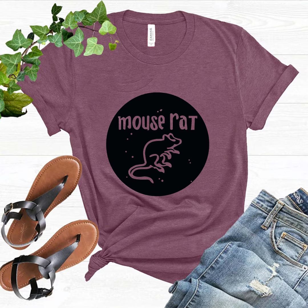 Parks and Recreation Shirt Mouse Rat Shirt Parks and Rec - Etsy | Etsy (US)