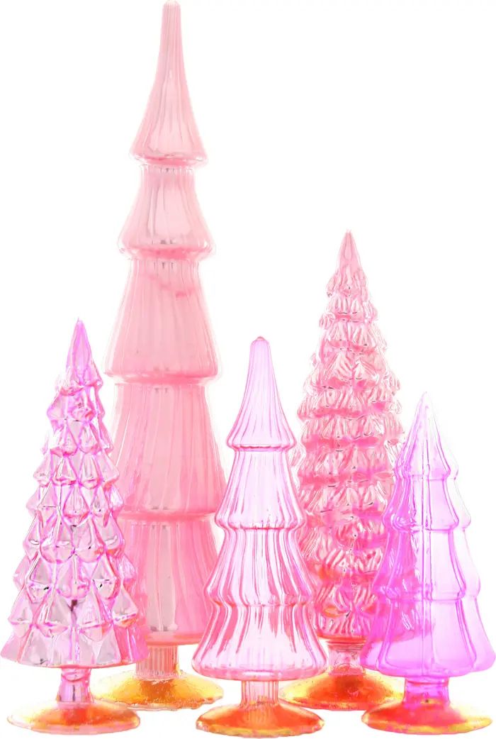 Cody Foster & Co. Cody Foster Set of 5 Glass Trees | Nordstrom | Nordstrom