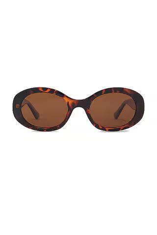 dime optics Duxbury Sunglasses in Brown from Revolve.com | Revolve Clothing (Global)