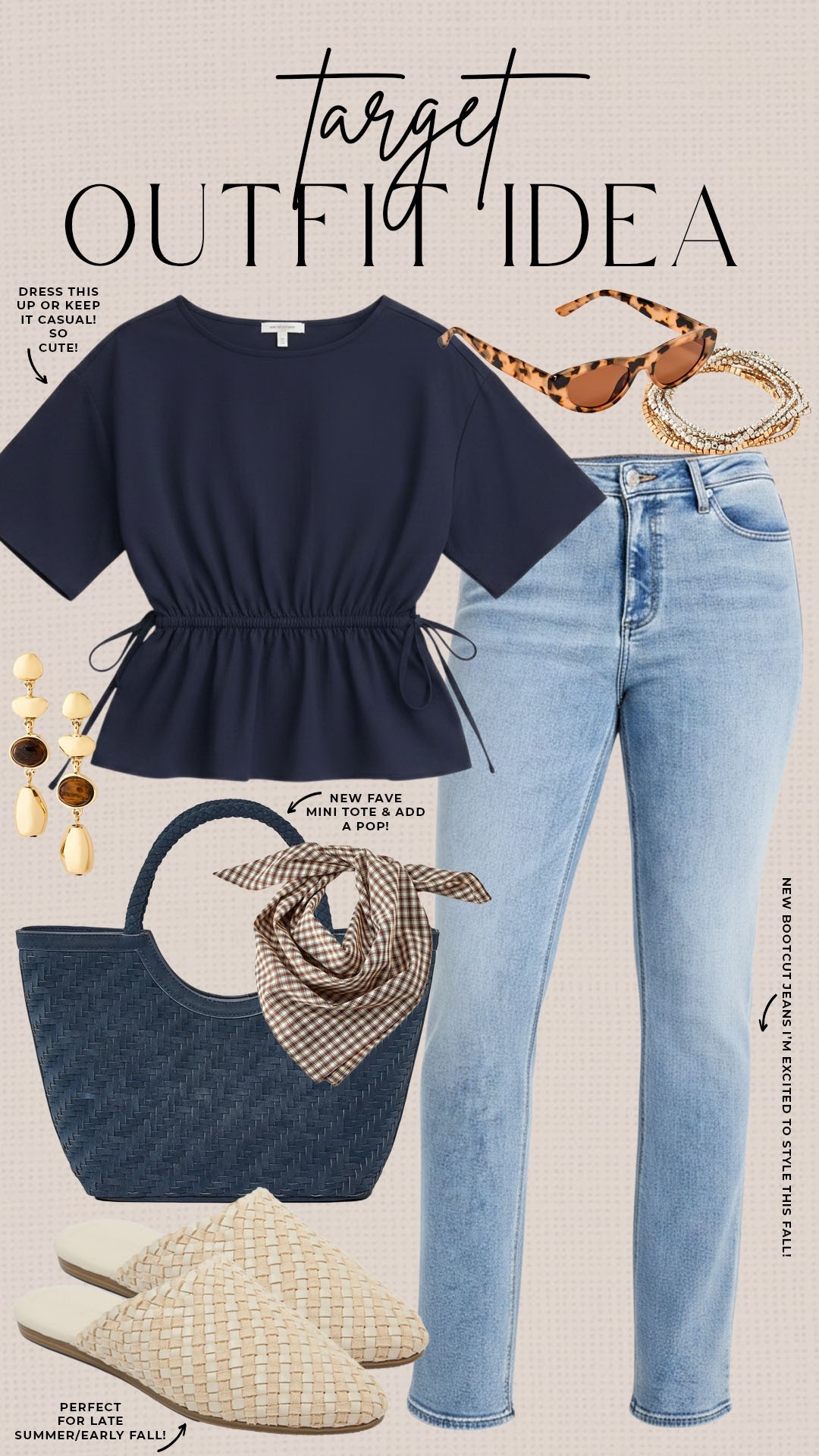 Trendy fall style from Target! 

#targetfinds

Target finds. Target fashion. Target new arrivals. Target fall style. Target denim.

#LTKootd #LTKSeasonal #LTKgrwm
