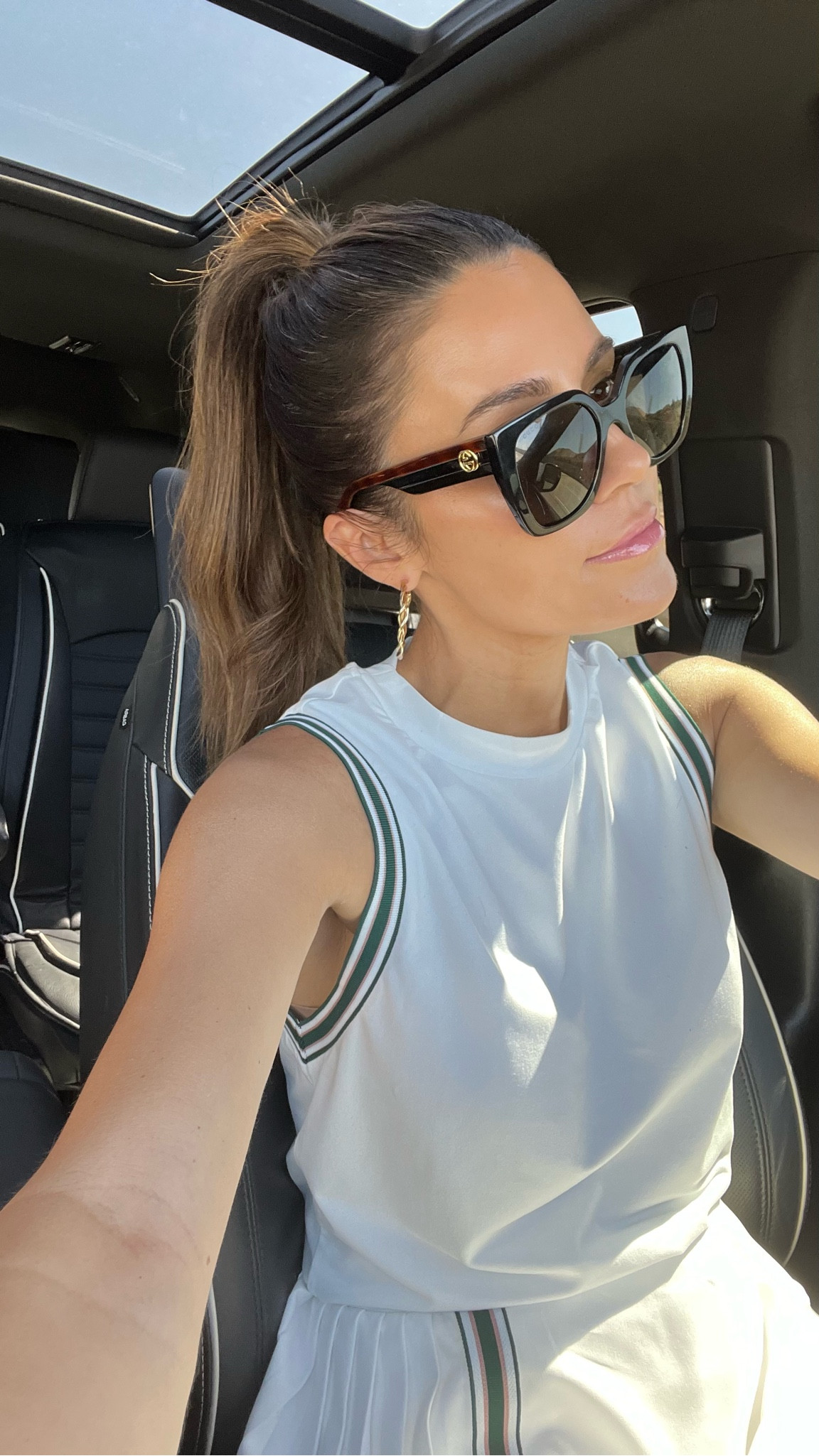 Summer sunglasses, love the details on the side,

Gucci sunglasses, designer sunglasses, black sunglasses, oversized sunglasses

#LTKSeasonal #LTKtravel