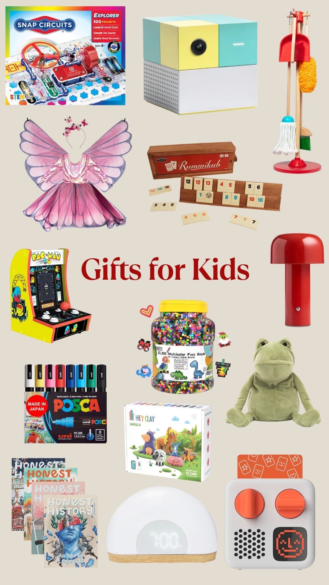Kids gift ideas!! These are best for younger kids (if you’re looking for tweens and teens gifts - check out my gift guide collection!)