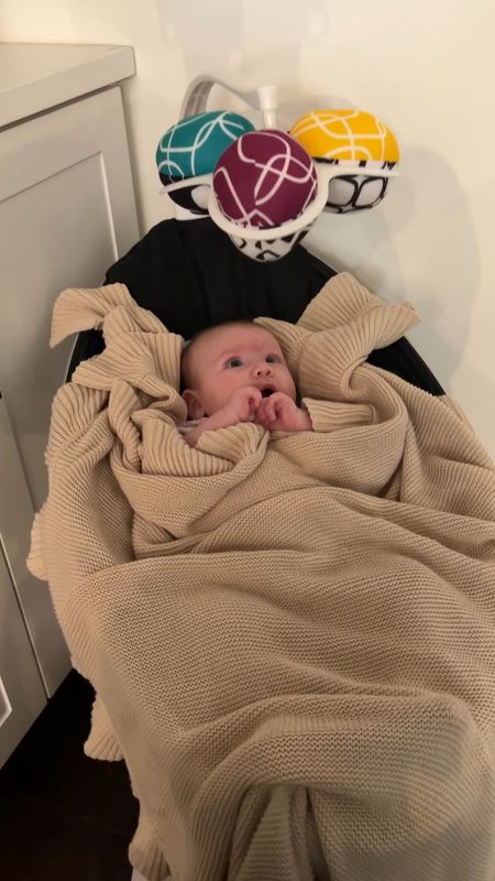 When baby is content- mom & dad are content 😂 #baby #babygirl #babyblanket #ruffleknitblanket

#LTKhome #LTKbaby #LTKFind