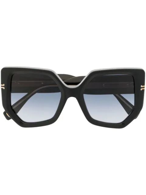 oversize tinted sunglasses | Farfetch Global