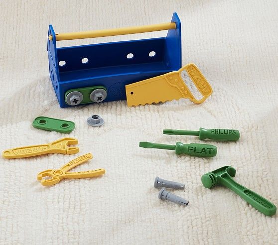 Green Toys® Blue Tool Set | Pottery Barn Kids
