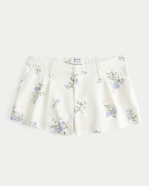 Hollister Livvy Low Rise Shorts aus Leinenmischung | Hollister (EU)