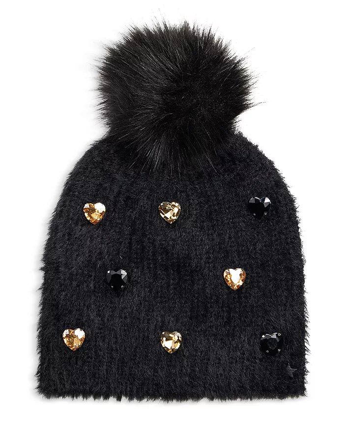 Faux Alpaca Crystal Embellished Hat | Bloomingdale's (US)