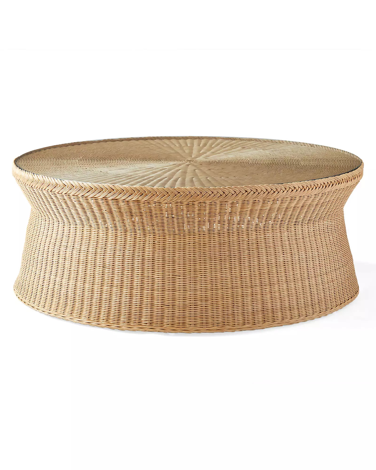 Salinas Rattan Coffee Table | Serena and Lily