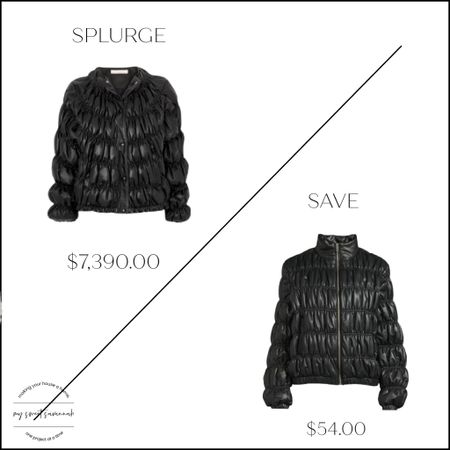 The Chloe quilted leather down jacket dupe! This look a like jacket is so similar and only $54.00!

Look for less
Style 

#LTKbeauty #LTKstyletip #LTKsalealert