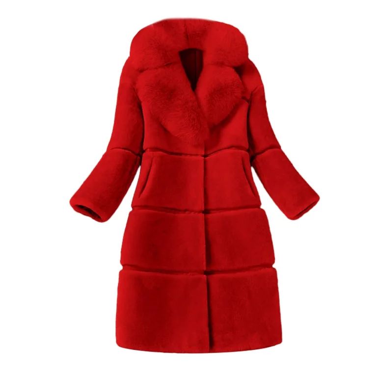 Dtydtpe Jackets for Women Trench Coats for Women Women Coat Elegant Thick Warm Fashion Outerwear ... | Walmart (US)