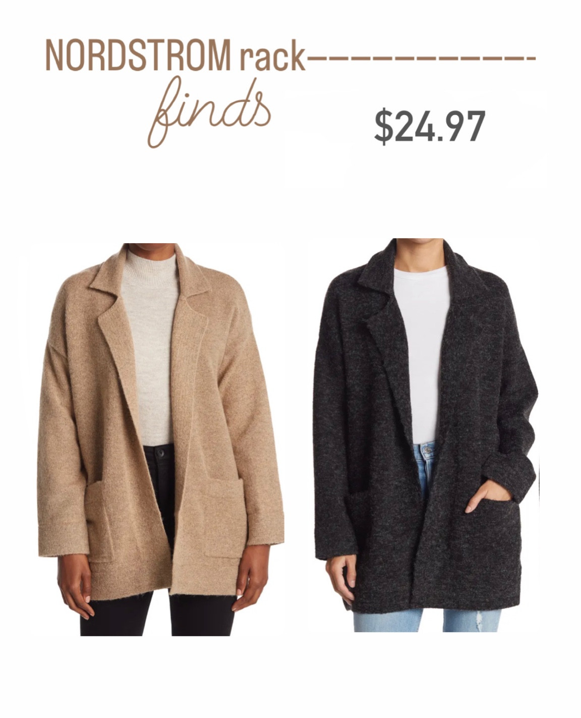 Blazer cardigan 

#LTKsalealert #LTKstyletip #LTKunder50