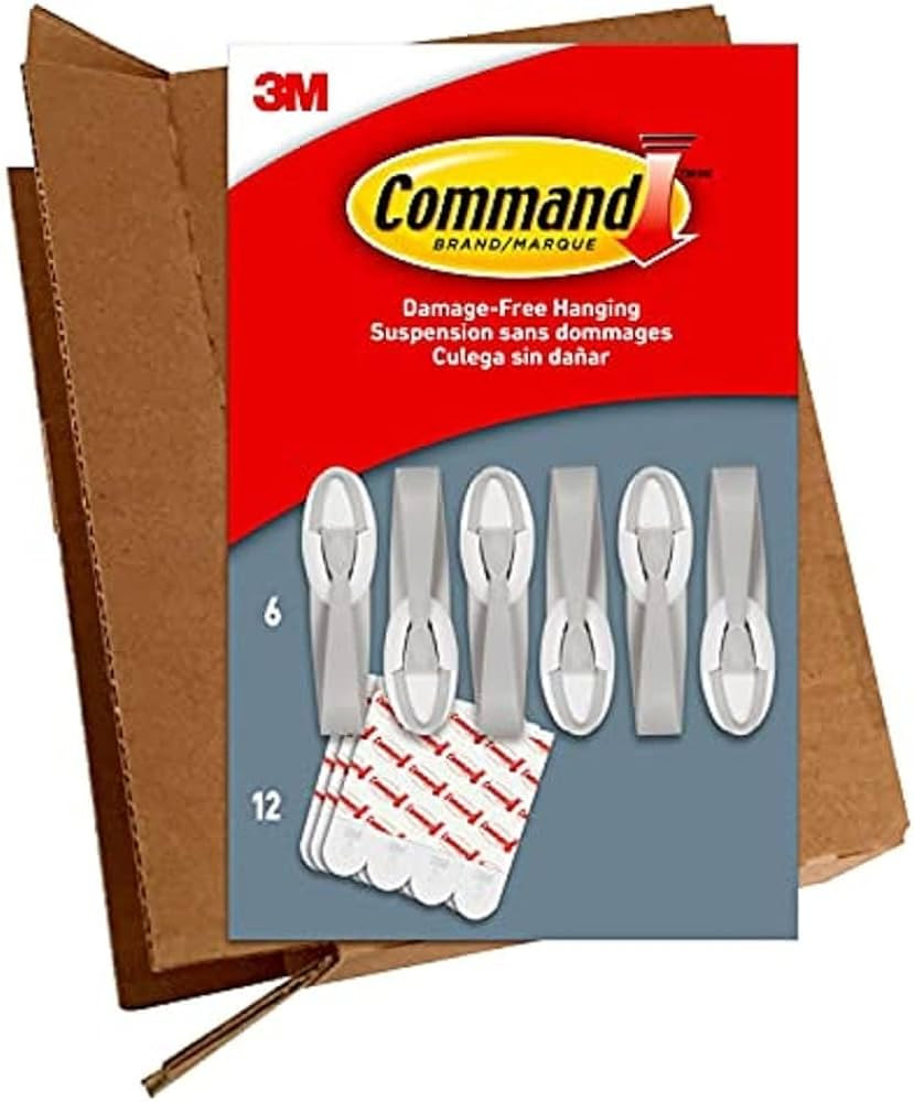 Command Cord Bundlers, Damage Free Hanging Cord Organizer, No Tools Cord Bundler for Hanging Elec... | Amazon (US)