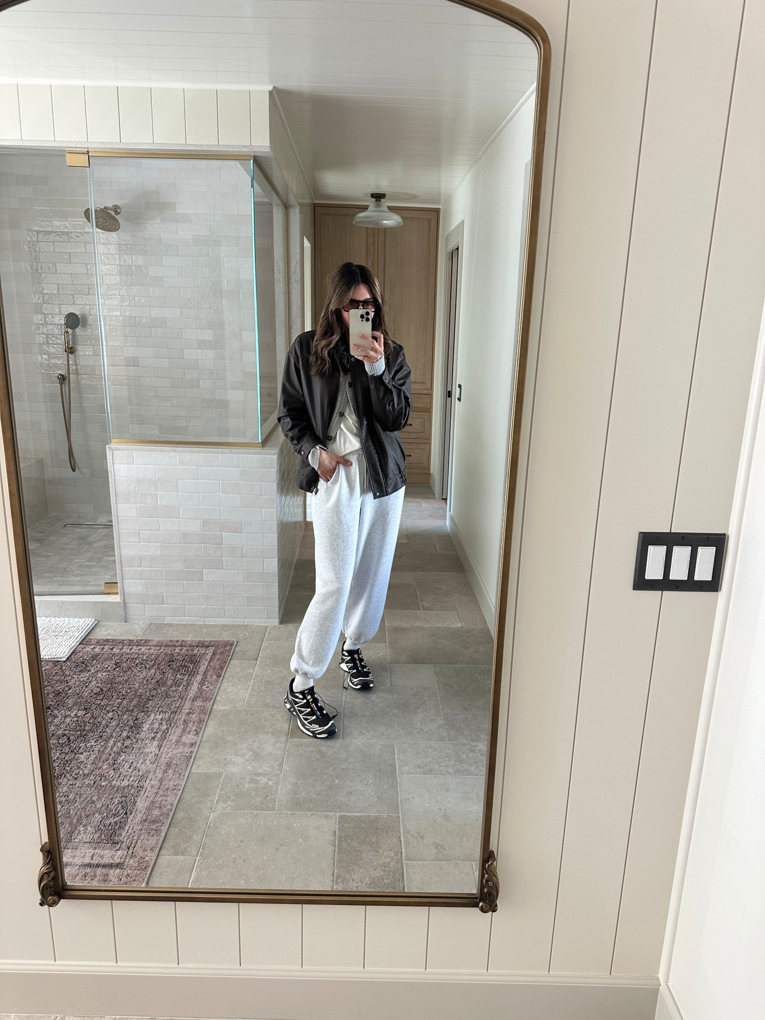 Elevated grey sweatpants 

#LTKootd #LTKmomlife #LTKgrwm