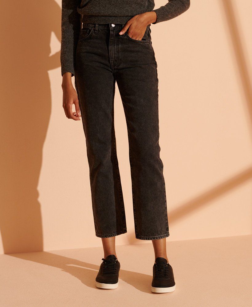 High Rise Straight Jeans | Superdry (UK)