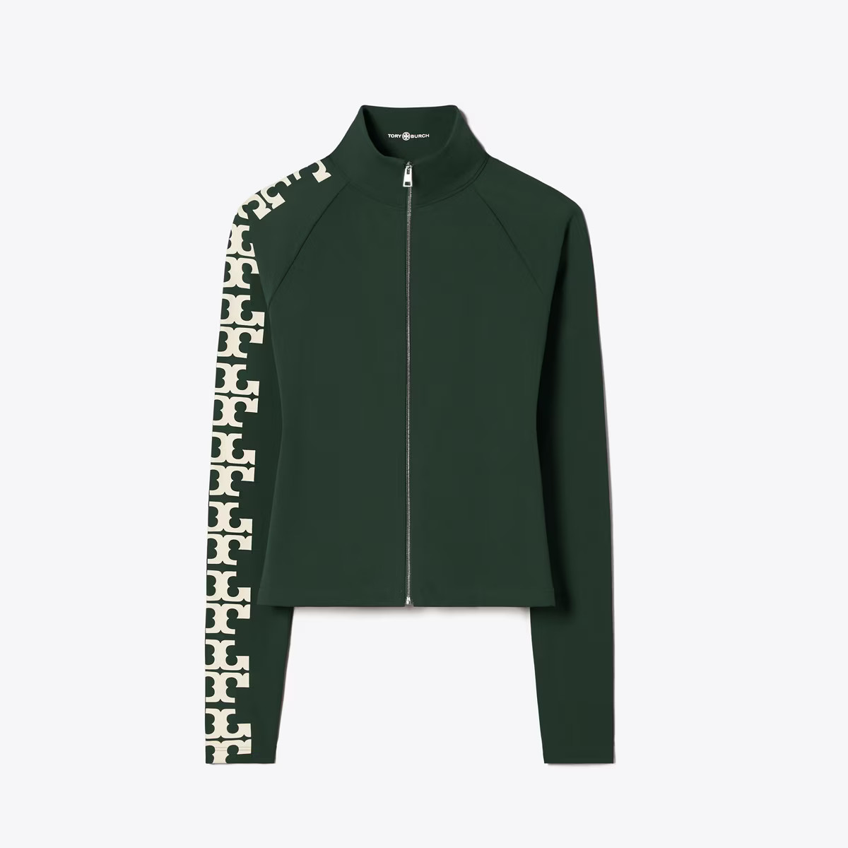 Nylon Logo Zip Top: Women's Designer Tops | Tory Burch | Tory Burch (US)