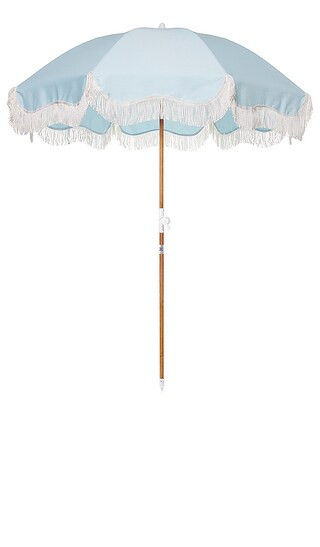 Holiday Beach Umbrella in Santorini Blue | Revolve Clothing (Global)